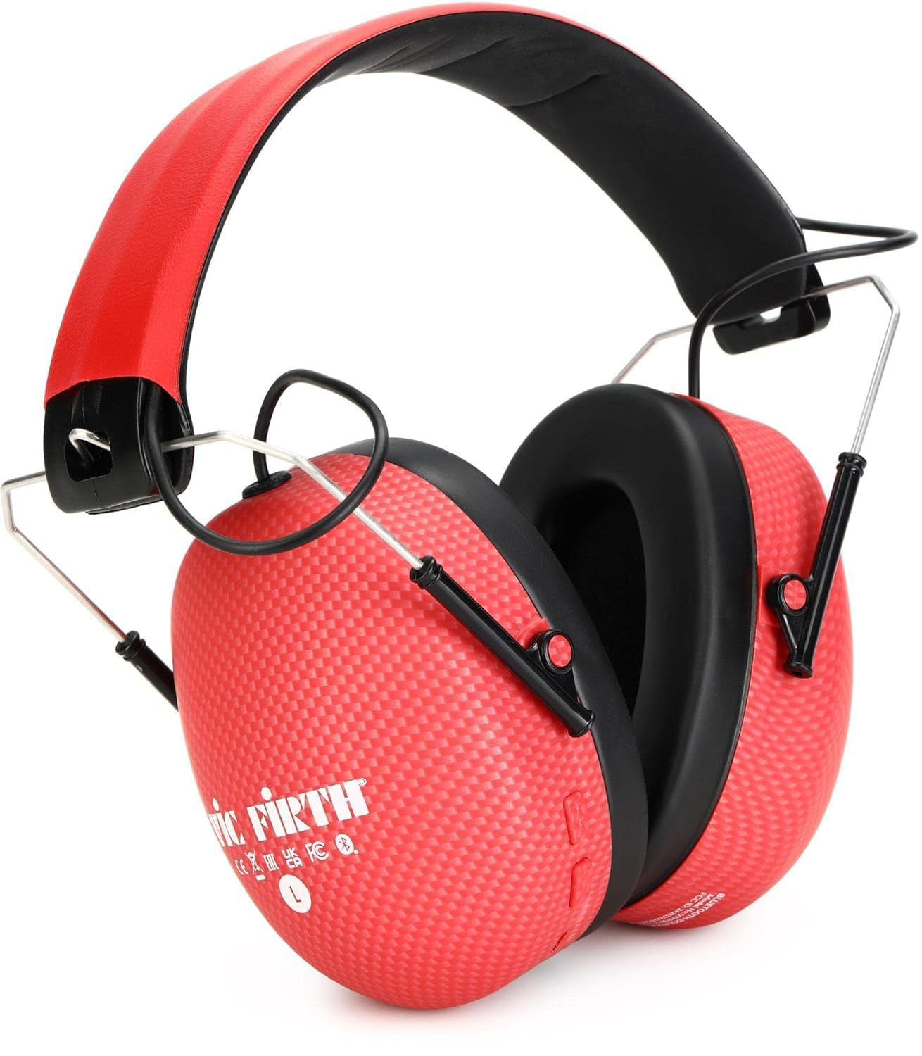 Amazon.com: Vic Firth Bluetooth Isolation Headphones - Red